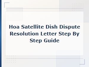 How to Resolve a Satellite Dish Dispute with Your Hoa